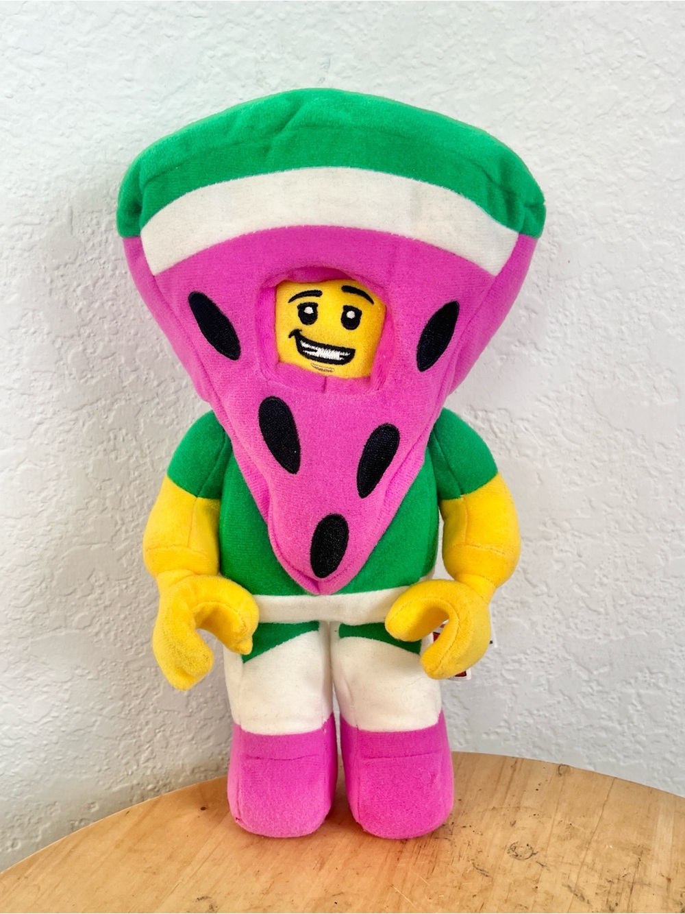 Manhattan Toys Lego Watermelon Guy Small Plush Figure 10”